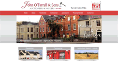 Desktop Screenshot of johnofarrellandsons.com